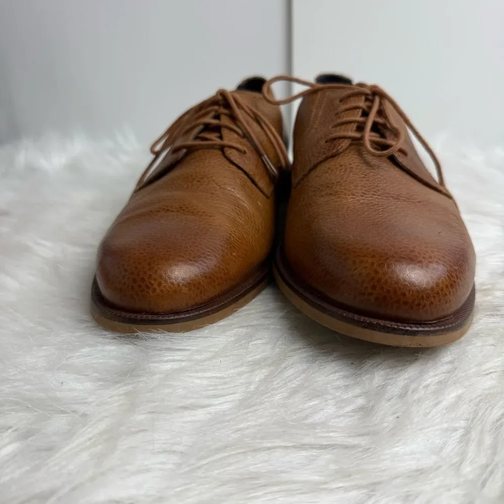 Cole Haan Carter‎ Cuoio Leather Plain Oxfords Dress